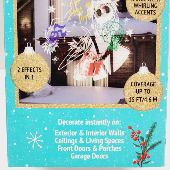 Disney The Nightmare Before Christmas Jack Skellington Whirl A Motion Projector - Picture 7 of 13